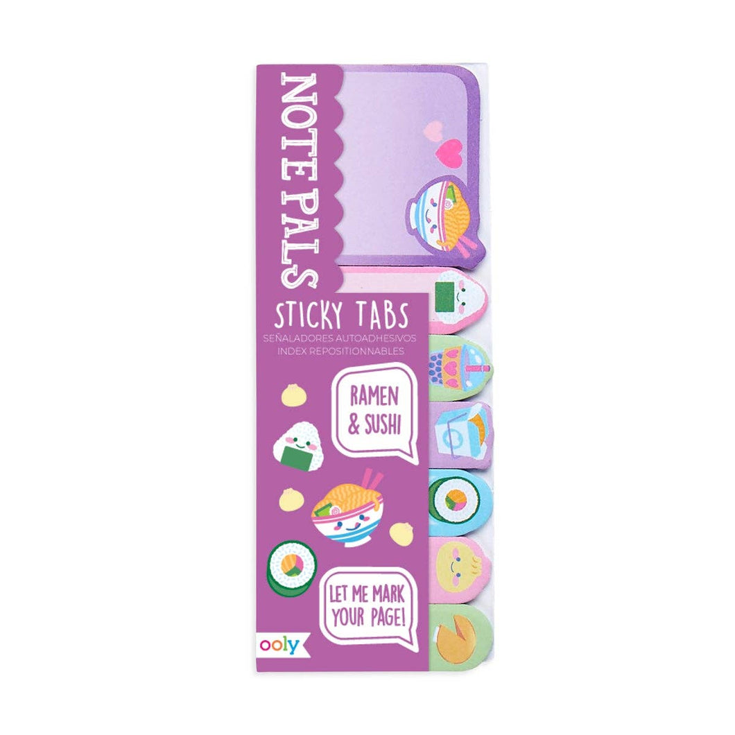 Note Pals Sticky Tabs - Ramen & Sushi (1 Pack)