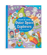 Load image into Gallery viewer, Color-in&#39; Book: Outer Space Explorers
