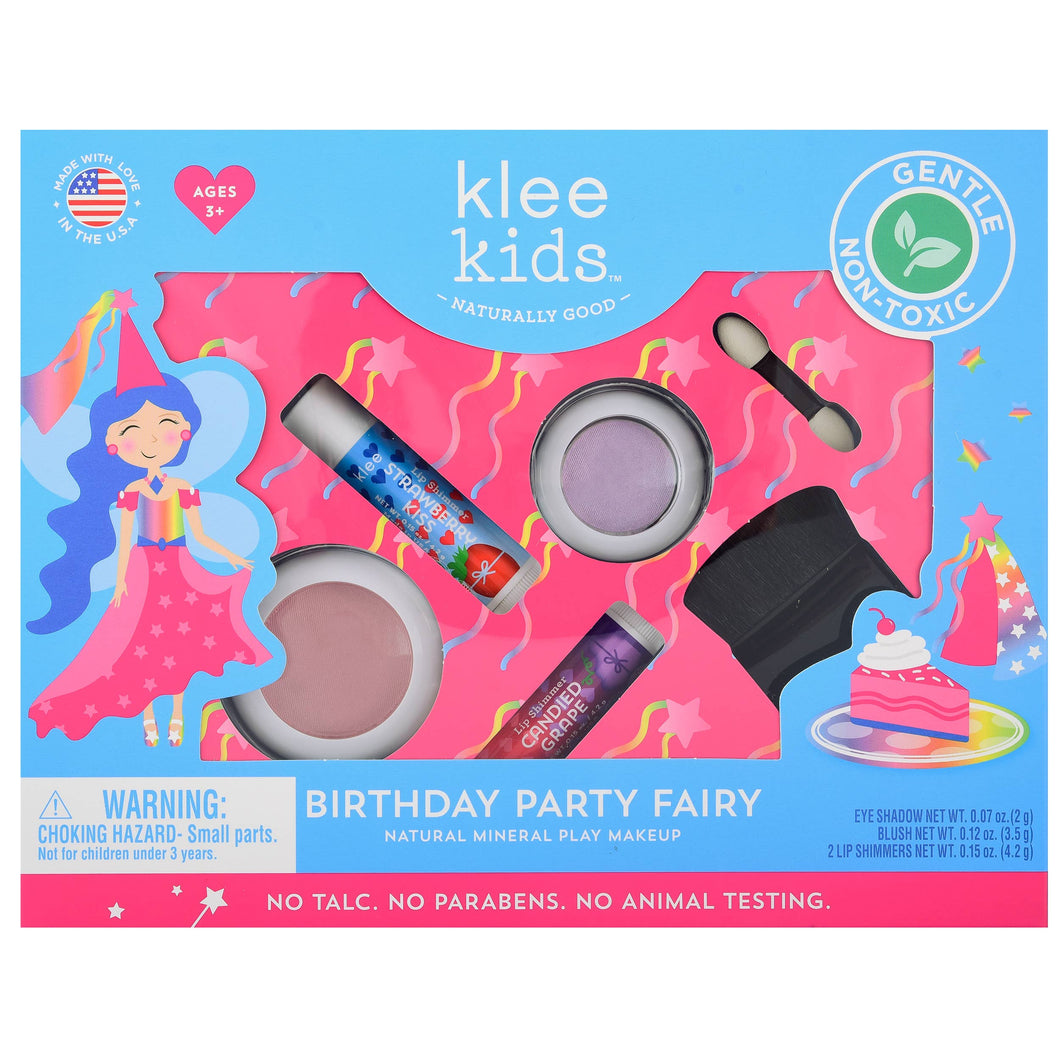 Birthday Party Fairy Kids Play Makeup 4-PC Kit