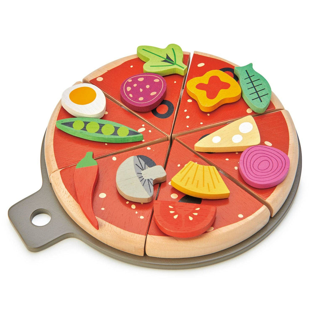Pizza Party - Wooden Pretend Play Pizza Set