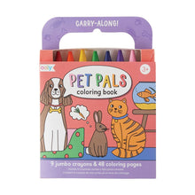 Load image into Gallery viewer, Carry Along Crayon &amp; Coloring Book Kit-Pet Pals (Set of 10)
