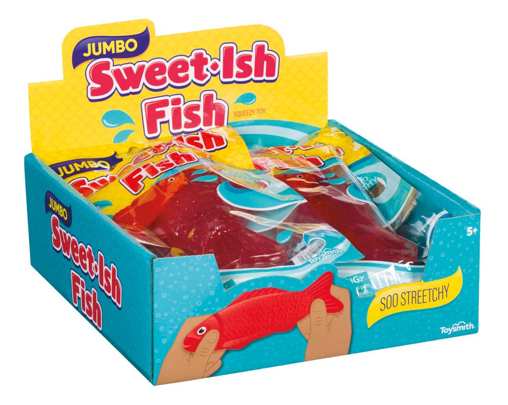 Jumbo Sweet-Ish Fish Non-Edible Squeezy Toy