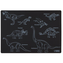 Load image into Gallery viewer, Dinosaur Chalkboard Placemat
