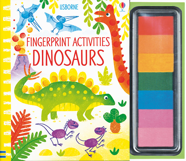 Usborne Fingerprint Dinosaur Activities Book