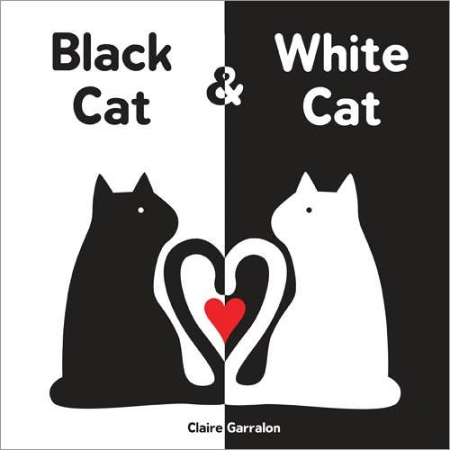Black Cat & White Cat - Board Book