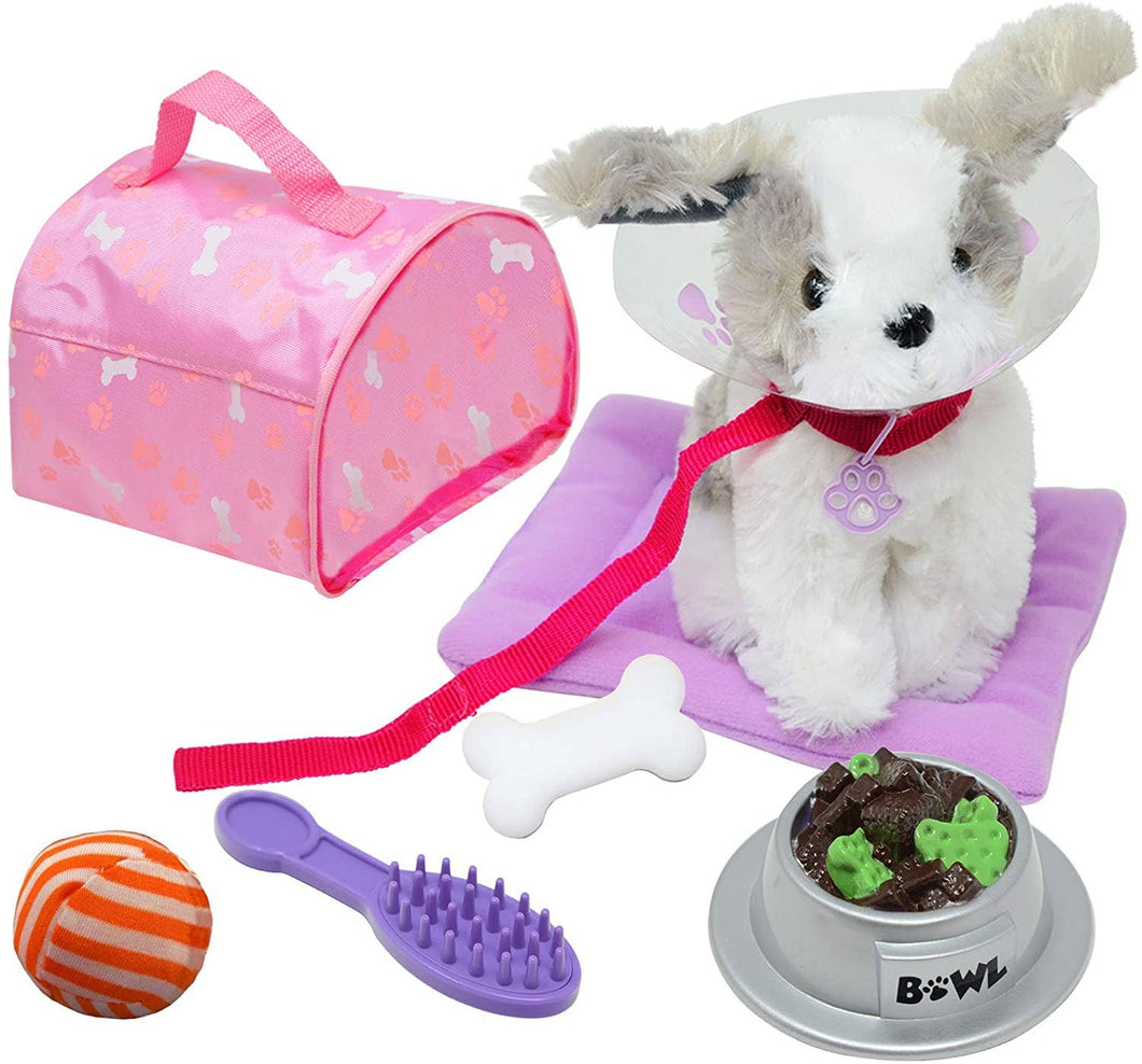 Puppy Dog Accessories Play Set for 18 inch Dolls