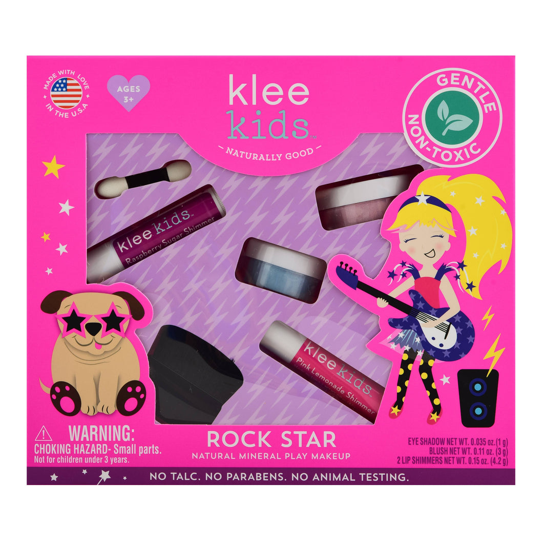 Rock Star - Klee Kids Natural Mineral Play Makeup Kit