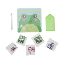 Load image into Gallery viewer, Razzle Dazzle D.I.Y. Mini Gem Art Kit - Funny Frog
