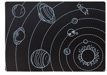Load image into Gallery viewer, Chalkboard Solar System Placemat
