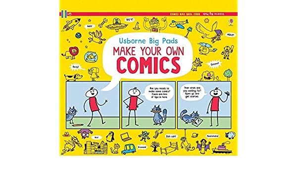 Usborne Big Pad Make Your Own Comics