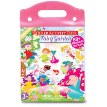 Load image into Gallery viewer, Fairy Garden Sticker Activity Tote
