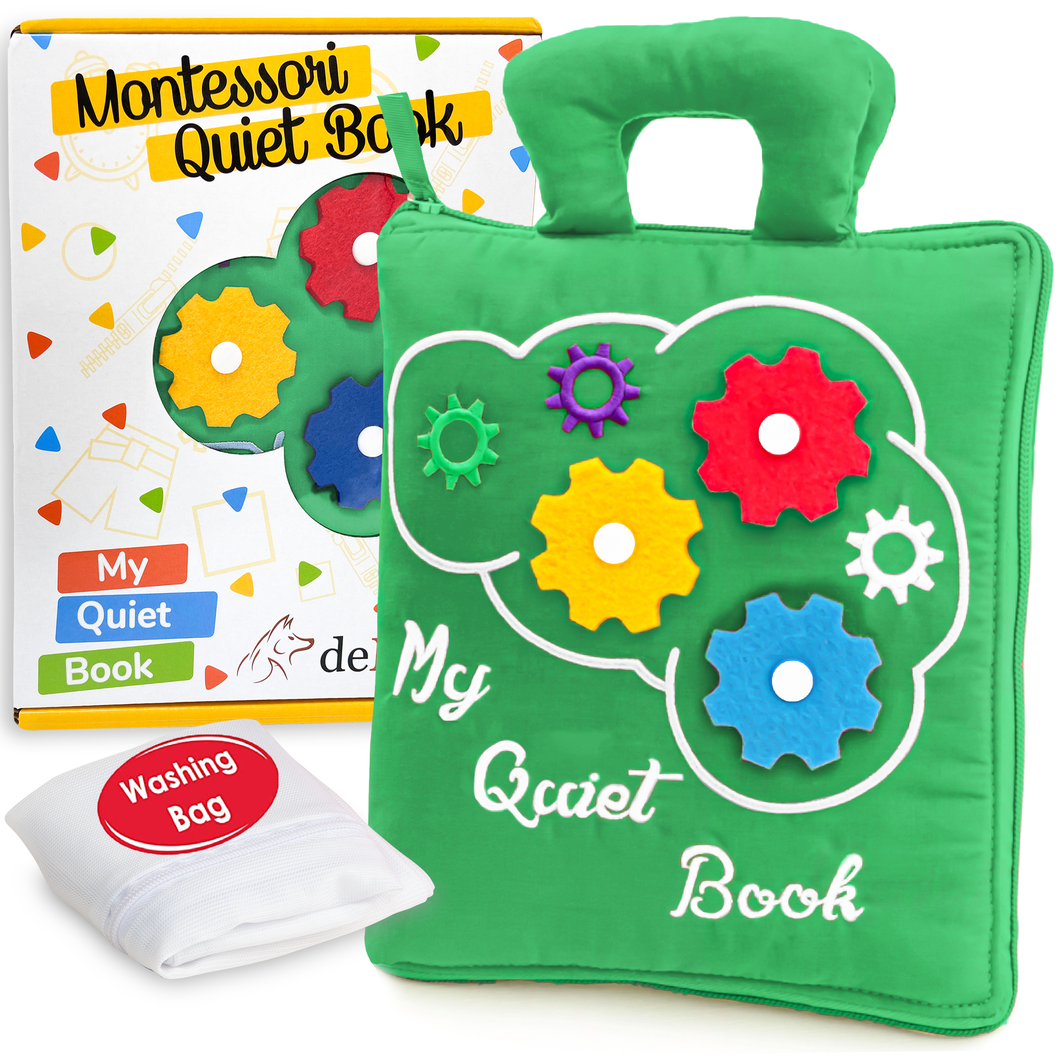 My Quiet Book - Toddler Sensory Activities