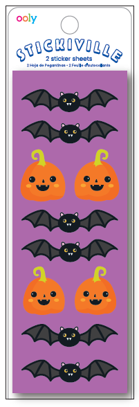 Stickiville Bats and Jacks Stickers