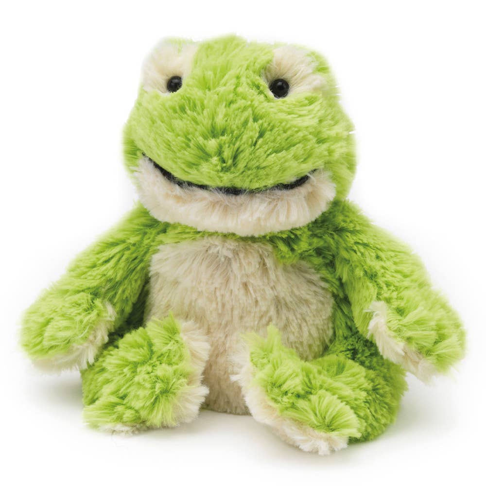 Frog Junior Warmies Plush Animals - 9