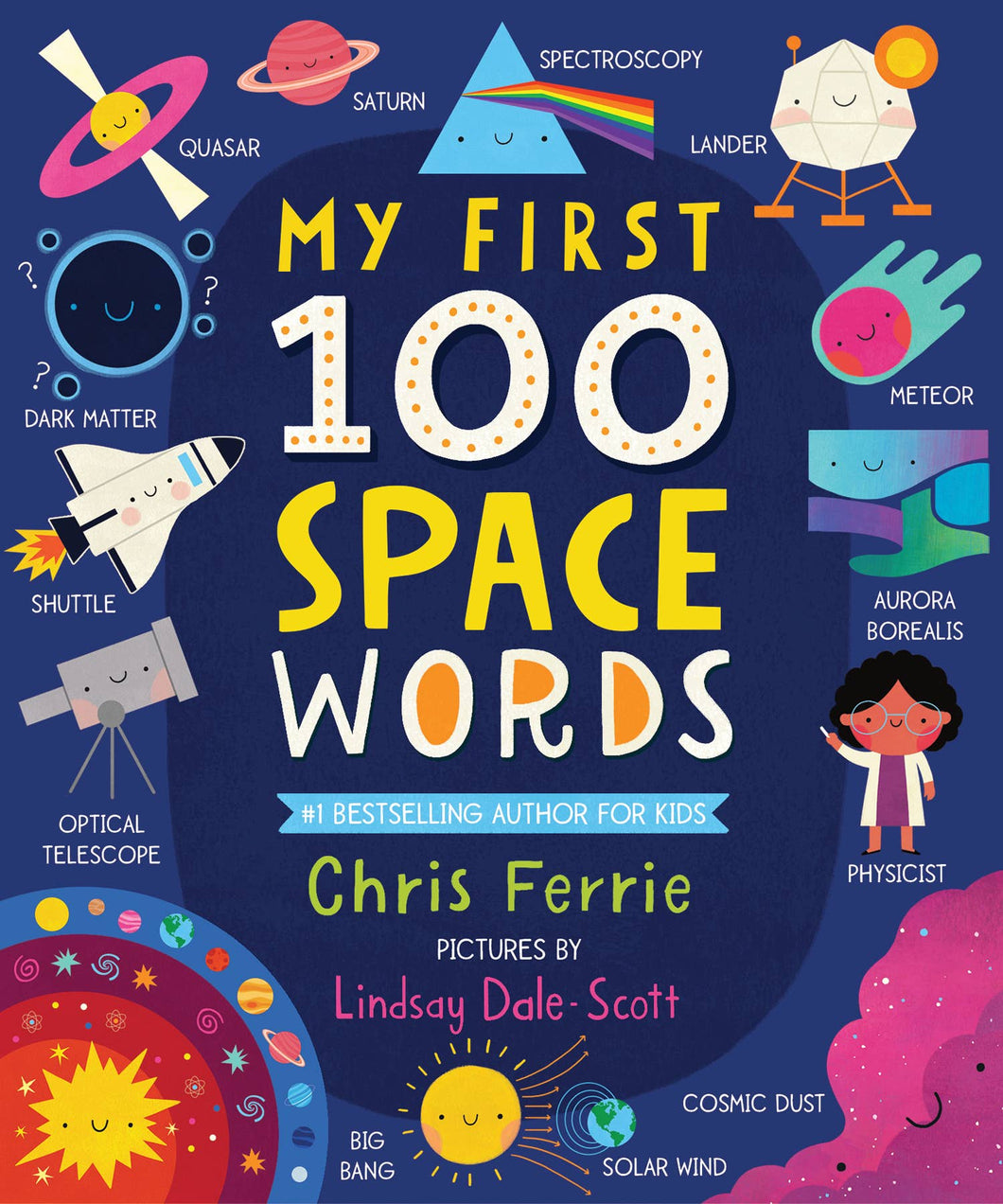 My First 100 Space Words - Padded Board Book