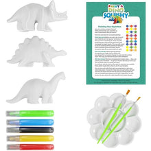 Load image into Gallery viewer, Paint a Dino Squishy

