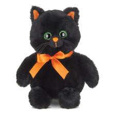 Load image into Gallery viewer, Ebony Plush Halloween Black Cat
