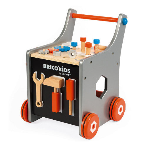 BRICO'KIDS Magnetic Tool DIY Trolley
