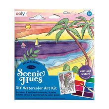 Load image into Gallery viewer, Scenic Hues D.I.Y. Watercolor Kit Ocean Paradise
