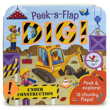 Load image into Gallery viewer, Dig! - Peek-a-Flap Book
