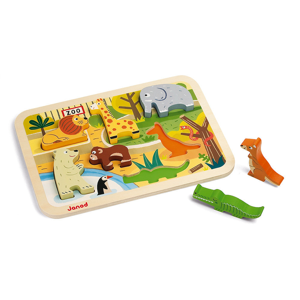 Zoo Wooden Chunky Puzzle