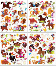 Load image into Gallery viewer, Horse Play Sticker Activity Tote

