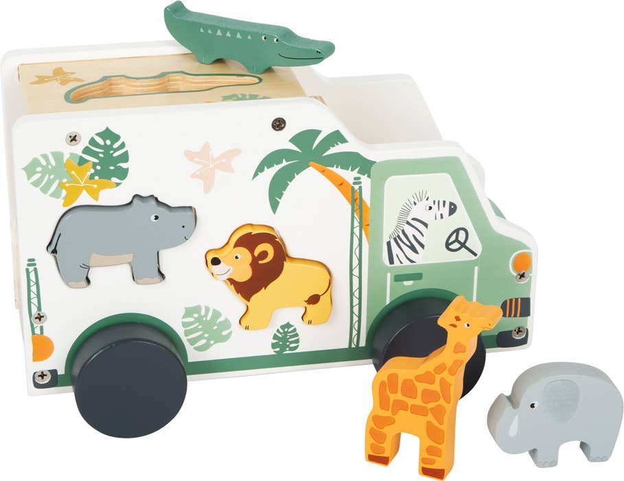 Safari Truck Shape Sorter Animal Play