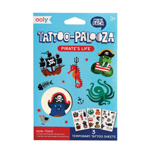 Load image into Gallery viewer, Mini Temporary Tattoos - Pirate&#39;s Life
