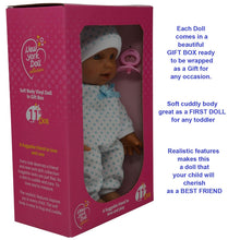 Load image into Gallery viewer, 11&quot; Doll Polka Dots W/ Pacifier
