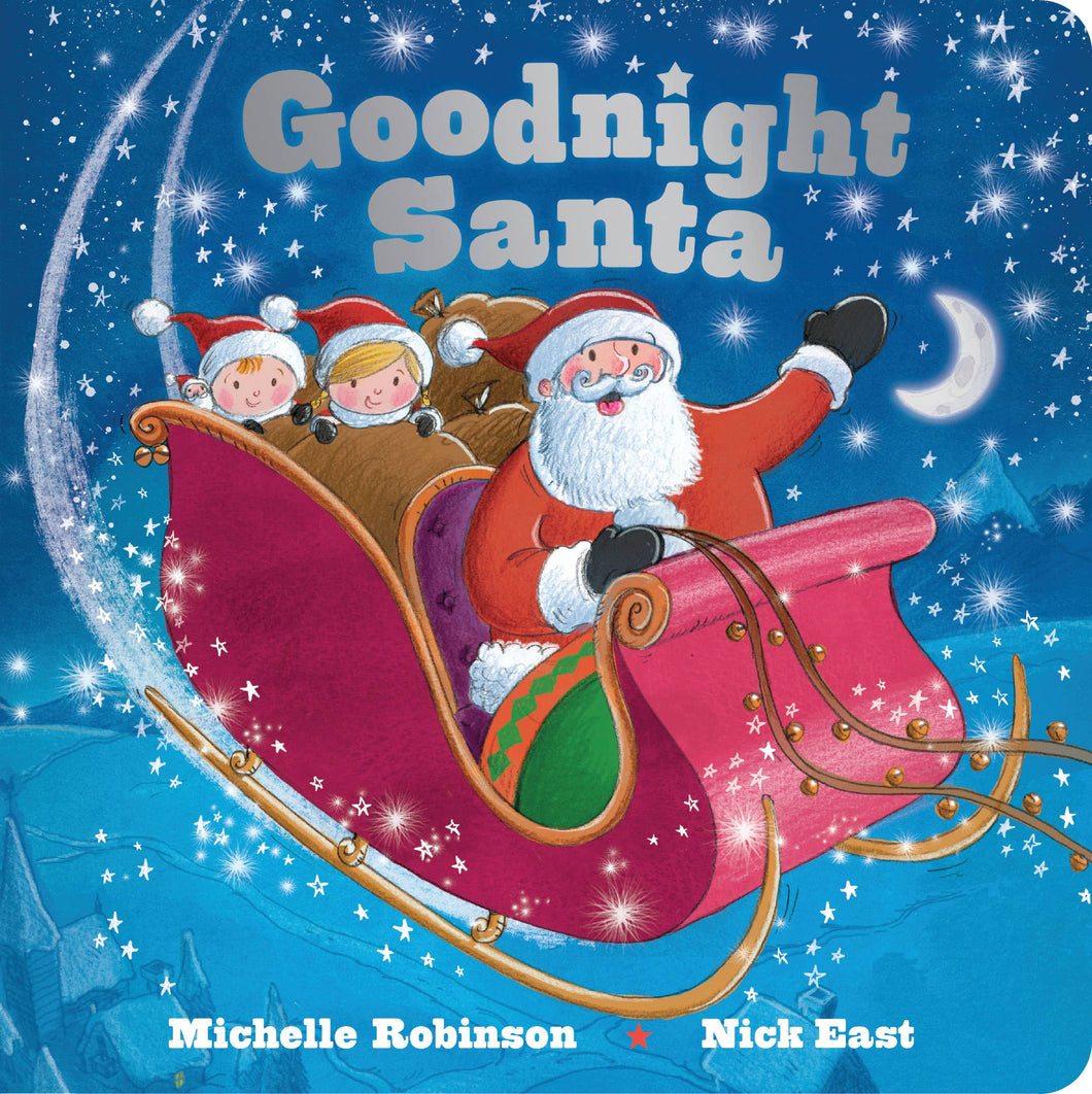 Goodnight Santa - Board Book