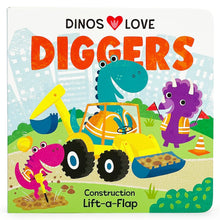 Load image into Gallery viewer, Dinos Love Diggers Board Books
