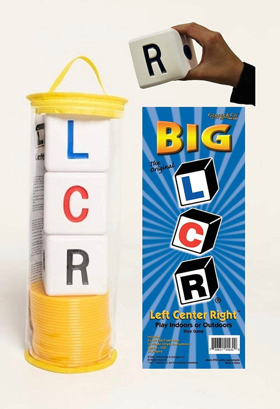 Big LCR Dice Game