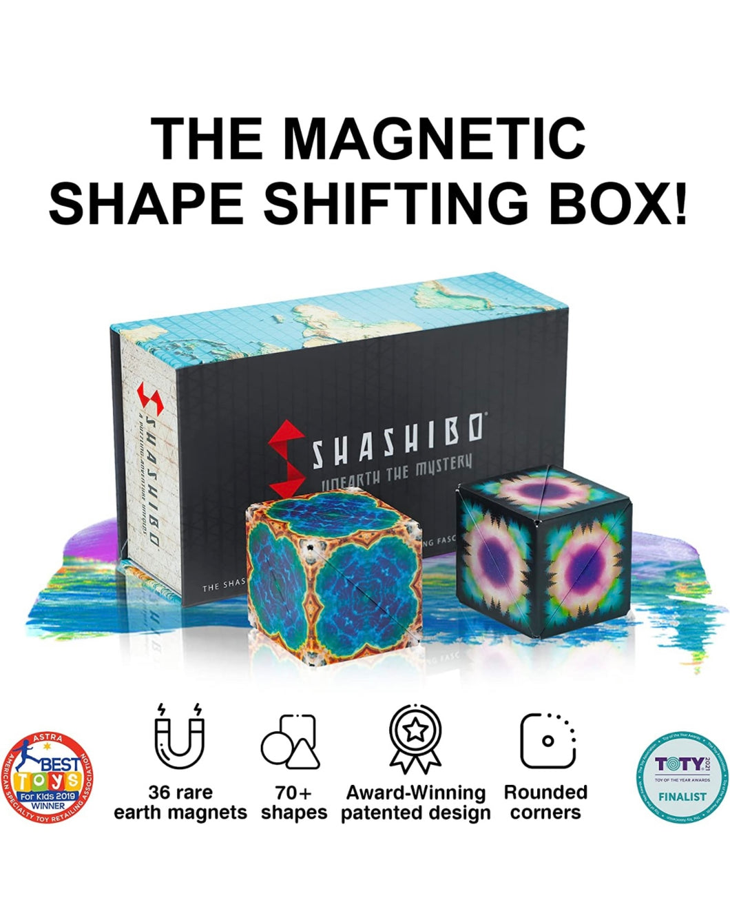 Shashibo Cube Boxed Set-Earth And Moon