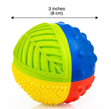 Load image into Gallery viewer, Sensory Ball Rainbow 3&quot; - 100% Pure Natural Rubber
