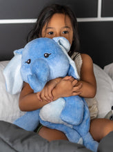Load image into Gallery viewer, Emory the Elephant Hugimal - Weighted Stuffed Animal
