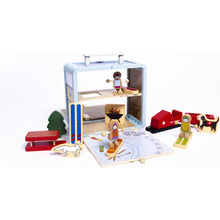 Load image into Gallery viewer, Ski Chalet Pretend Play Suitcase with Accessories
