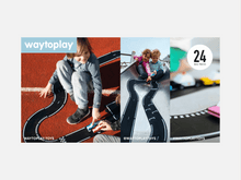 Load image into Gallery viewer, Waytoplay Toys - Grand Prix Flexible Toy Road Set - 24 pc
